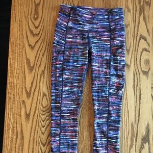 Lululemon Fast & Free 7/9 Tight II, size 4